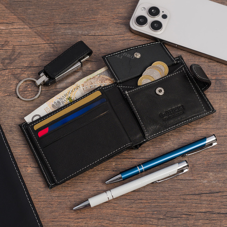 PORTFEL AP 98-159 BLACK 2 / WHITE