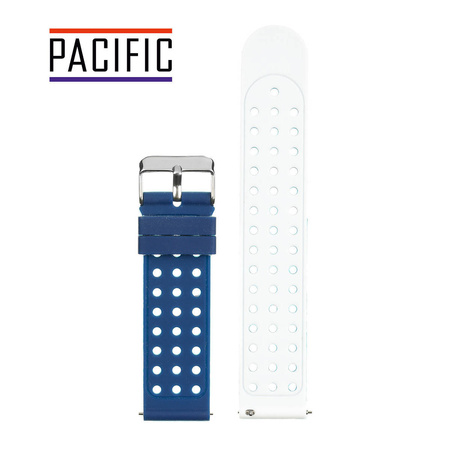 PASEK U12 - 5.22 - GRANATOWY / BIAŁY - 22MM