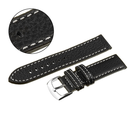 PACIFIC W22 - 1.22 - CZARNY / BIAŁA NIĆ - 24MM