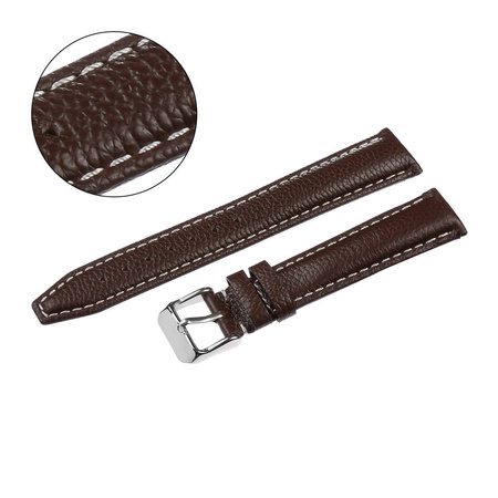 PACIFIC W26 - 2.22 - CIEMNY BRĄZ / BIAŁA NIĆ - 20MM