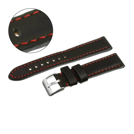 PACIFIC W48 - 1.6 - CZARNY / CZERWONA NIĆ - 20MM