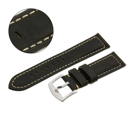 PACIFIC W29 - 1.22 - CZARNY / BIAŁA NIĆ - 20MM