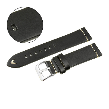 PACIFIC W32 - 1.22 - CZARNY / BIAŁA NIĆ - 22MM