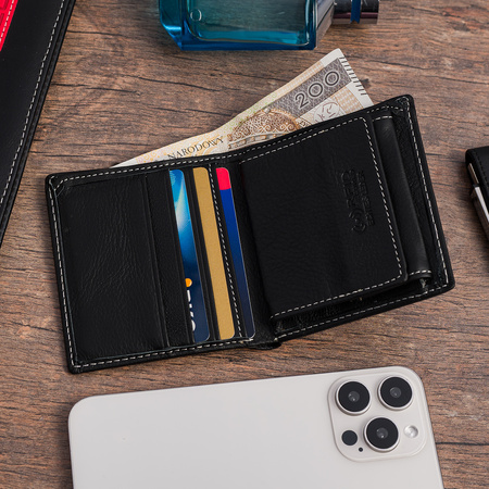 PORTFEL AP 98-110 BLACK 1 / WHITE