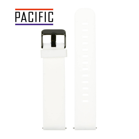 PASEK U15 - 22/B - BIAŁY / CZARNY - 24MM