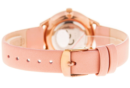 PACIFIC X6155 KWIATEK R.ZŁOTO - RÓŻOWY PASEK