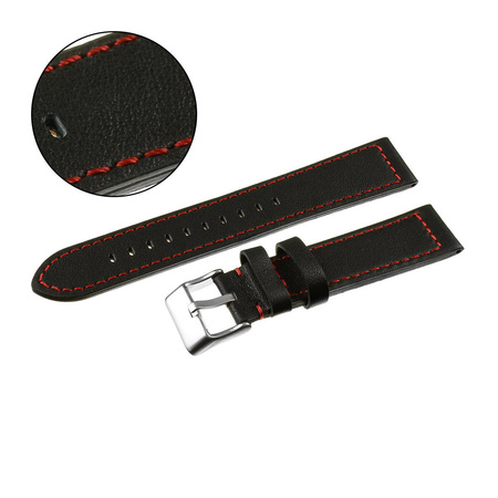 PACIFIC W99 - 1.6 - CZARNY / CZERWONA NIĆ - 20mm