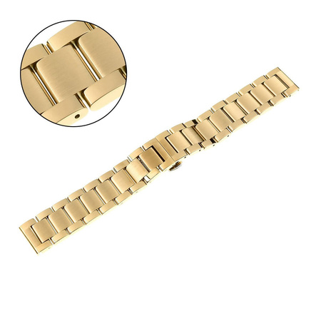 BRANSOLETA - SOLID ZAP. MOT. - MB 57 - 30 - ZŁOTY - 20mm