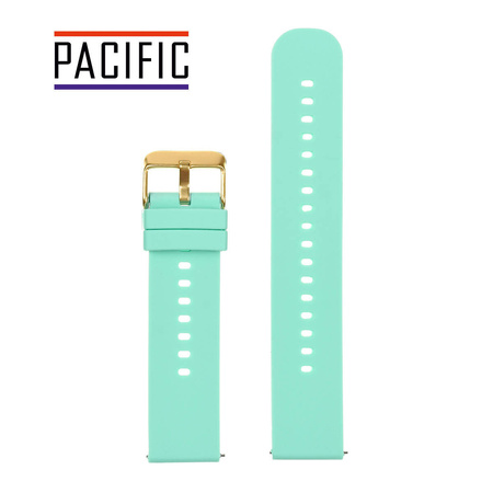 PASEK U27 - 20/G - MIĘTOWY / ZŁOTY - 22mm