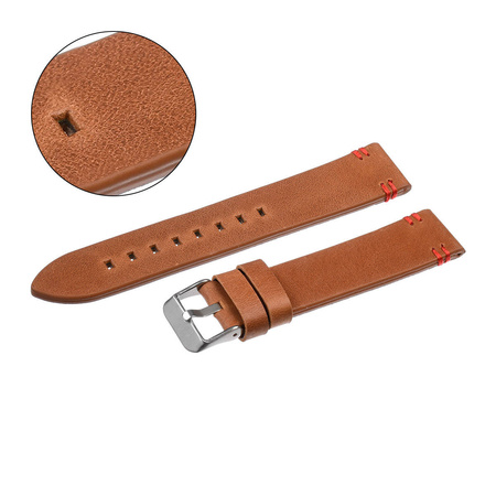 PACIFIC W110 - 3.6 - JASNY BRĄZ / CZERWONA NIĆ - 20mm