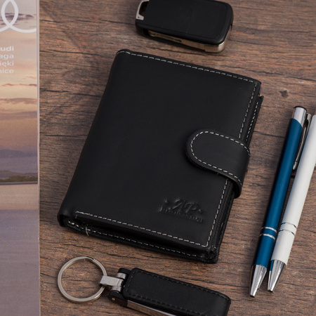 PORTFEL AP 98-111 BLACK 2 / WHITE