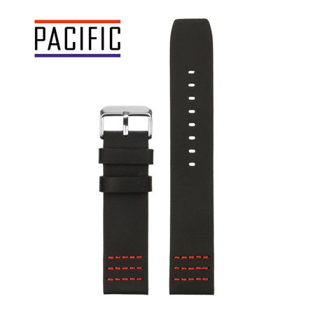 PACIFIC W39 - 1.6 - CZARNY / CZERWONA NIĆ - 22MM