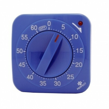 MINUTNIK ANALOGOWY Perfect TM67 NIEBIESKI