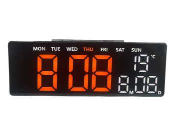 BUDZIK ELEKTRONICZNY 5510 POMARAŃCZOWY