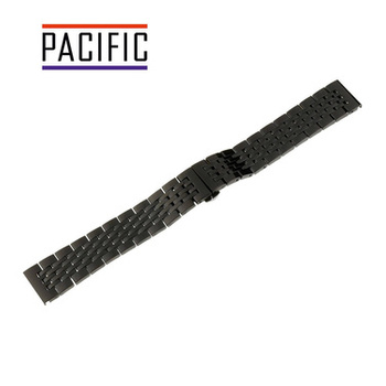 BRANSOLETA - SOLID ZAP. MOT. - MB 54 - 1 - CZARNY - 18mm