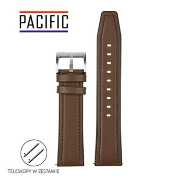 PASEK U16 - 2 - CIEMNY BRĄZ - 22mm