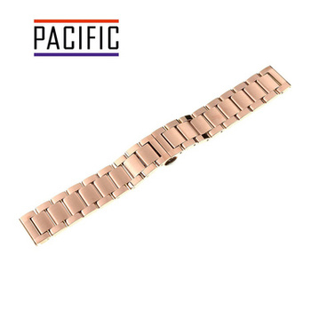 BRANSOLETA - SOLID ZAP. MOT. - MB 57 - 33 - RÓŻOWY ZŁOTY - 20mm