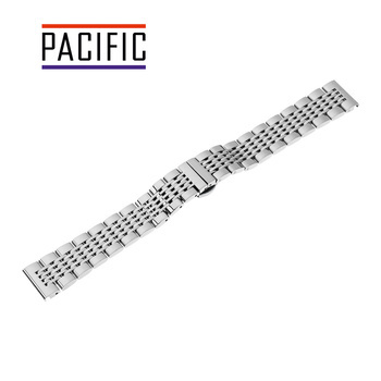 BRANSOLETA - SOLID ZAP. MOT. - MB 64 - 31 - SREBRNY - 18mm