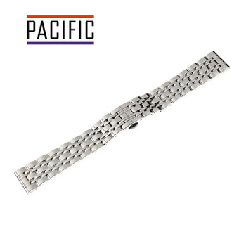 BRANSOLETA - SOLID ZAP. MOT. - MB 56 - 31 - SREBRNY - 22mm