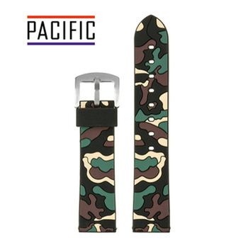 PASEK U13 - 1.17 - CZARNY / BEŻOWY / MORO - 22MM