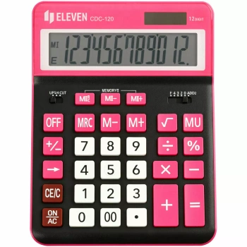 KALKULATOR ELEVEN CDC120BK-RD