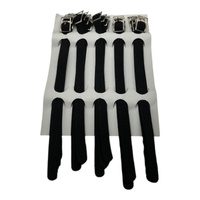 PASKI PARCIANE CZARNE 12MM