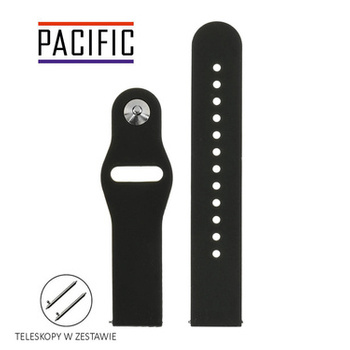 PASEK U21 - 1 - CZARNY - 20mm