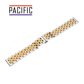 BRANSOLETA - SOLID ZAP. MOT. - MB 66 - 31/30 - SREBRNY / ZŁOTY - 20mm