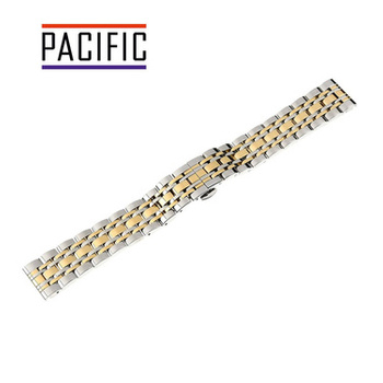 BRANSOLETA - SOLID ZAP. MOT. - MB 56 - 31/30 - SREBRNY / ZŁOTY - 14mm