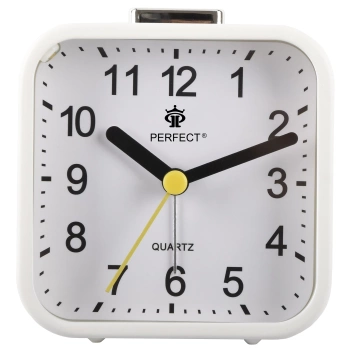 BUDZIK KWARCOWY PT521-1320-2 BIAŁY