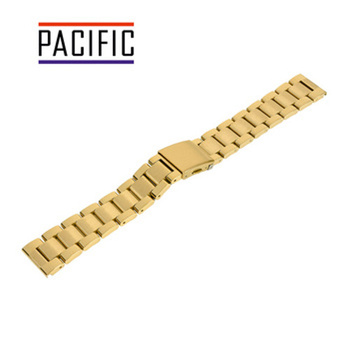 BRANSOLETA - SOLID - MB 02 - 30 - ZŁOTY - 22mm