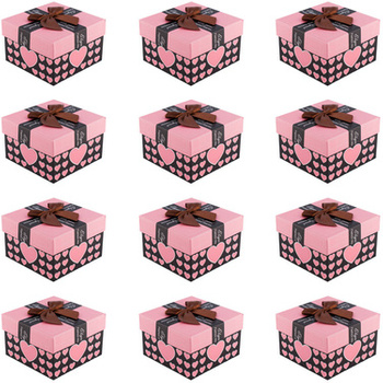 PUDEŁKO WSTĄŻKA JASNY RÓŻ