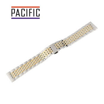 BRANSOLETA - SOLID ZAP. MOT. - MB 54 - 31/30 - SREBRNY / ZŁOTY - 20mm