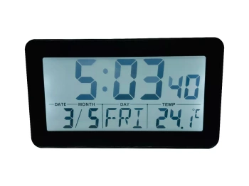 Budzik LCD Perfect JB-8203 CZARNY