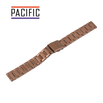 BRANSOLETA - SOLID - MB 05 - 2 - BRĄZOWY - 14mm