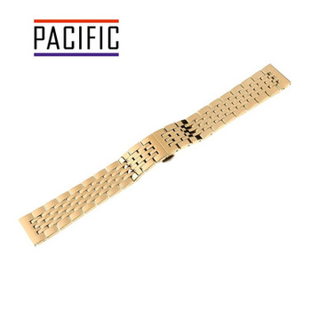 BRANSOLETA - SOLID ZAP. MOT. - MB 54 - 30 - ZŁOTY - 18mm