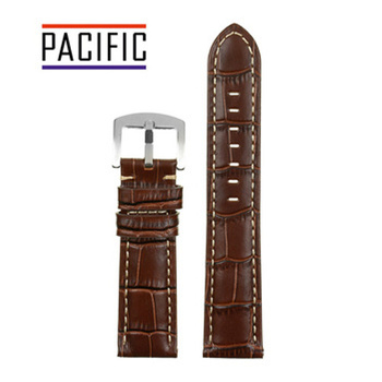 PACIFIC W59 - 8.22 - POŚREDNI BRĄZ / BIAŁA NIĆ - 22mm