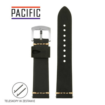 PACIFIC W69-B - 1.17 - CZARNY / BEŻOWA NIĆ - 20mm
