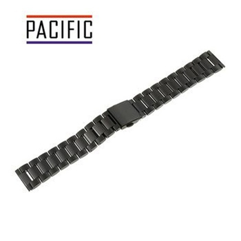 BRANSOLETA - SOLID - MB 01 - 1 - CZARNY - 22mm