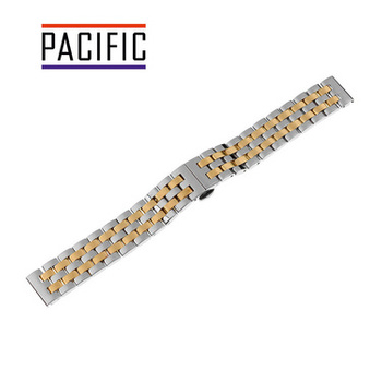 BRANSOLETA - SOLID ZAP. MOT. - MB 52 - 31/30 - SREBRNY / ZŁOTY - 24mm