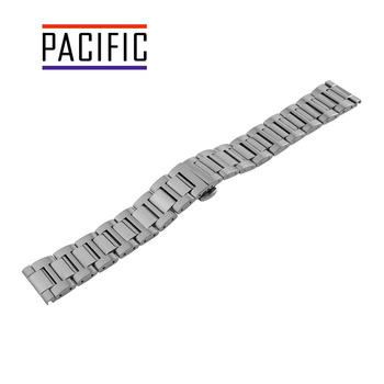 BRANSOLETA - SOLID ZAP. MOT. - MB 62 - 31 - SREBRNY - 22mm