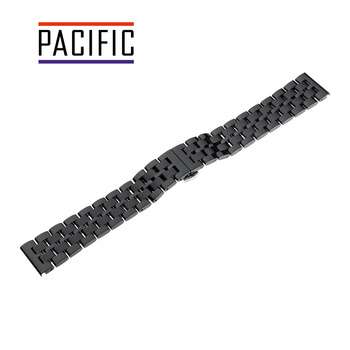 BRANSOLETA - SOLID ZAP. MOT. - MB 66 - 1 - CZARNY - 22mm