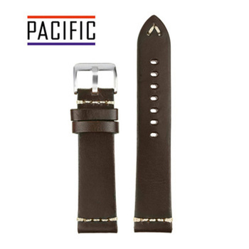 PACIFIC W32 - 2.22 - CIEMNY BRĄZ / BIAŁA NIĆ - 22MM