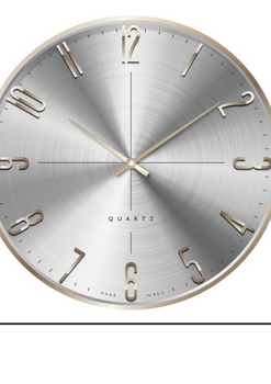 ZEGAR ŚCIENNY Chermond 1768.064 SREBRNY