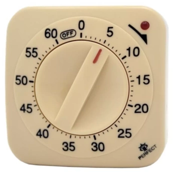 MINUTNIK ANALOGOWY Perfect TM67 ŻÓŁTY