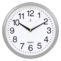 ZEGAR ŚCIENNY WC30001 SREBRNY