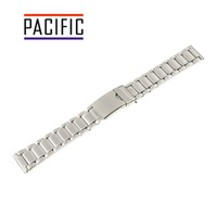 BRANSOLETA STALOWA STANDARD - MODEL 4 - SREBRNA