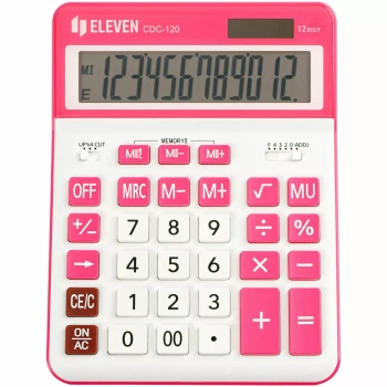 KALKULATOR ELEVEN CDC120WH-RD