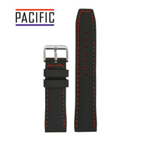 PASEK U17 - 1.6 - CZARNY / CZERWONY - 24mm