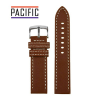 PACIFIC W22 - 8.22 - ŚREDNI BRĄZ / BIAŁA NIĆ - 24MM